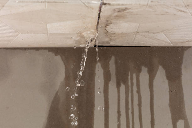 Professional Commercial Water Damage Restoration technician working in China Spring, TX